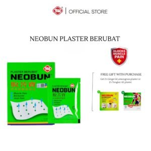 NEOBUN Menthol Medicated Plaster 脱苦宝止痛药贴
